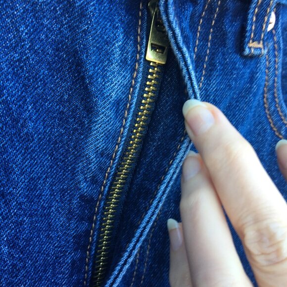 Levis 505 Jeans Mens Tagged Size 34x36 Measures 32x34.5 Straight Cut - Picture 4 of 14